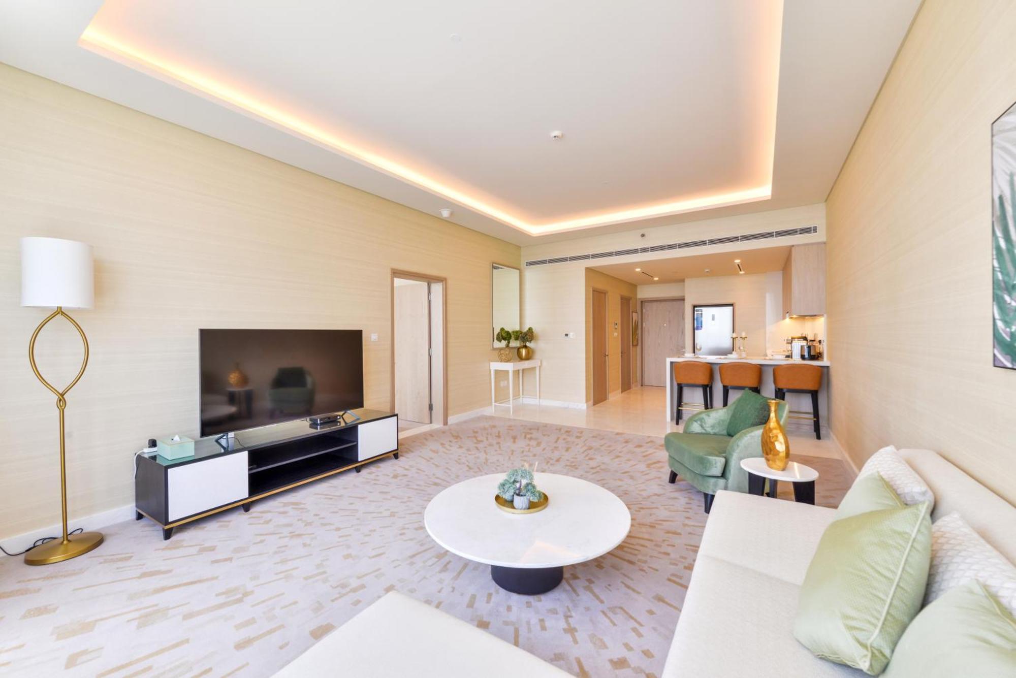 Ultra Luxury Palm Tower With Shared Hotel Facilities Dubai Exterior foto